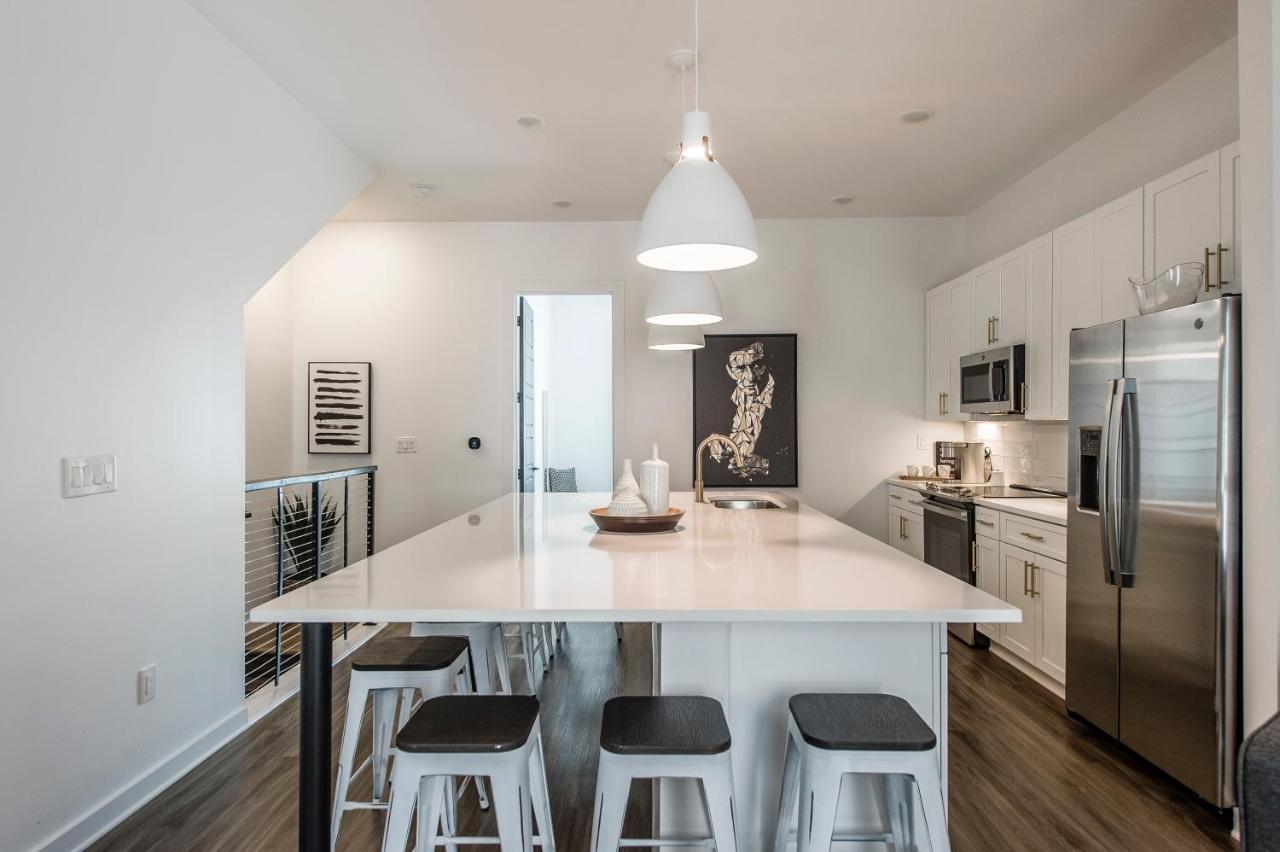 Brand New 4 Bedroom 4Bath Townhome With Amazing Rooftop! Nashville Bagian luar foto